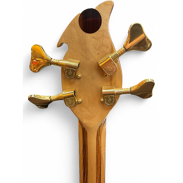 Linc Used Linc Luthier Natural Electric Bass Guitar.gc