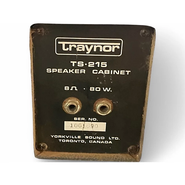 Used Traynor TS 215 Bass Cabinet