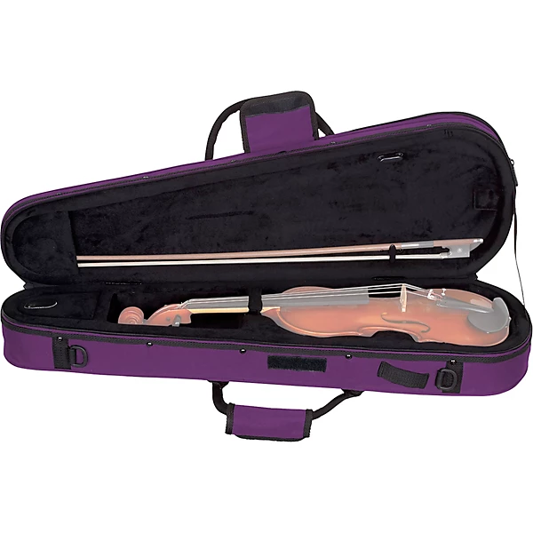 MAX Student 4 4 Violin Case Purple