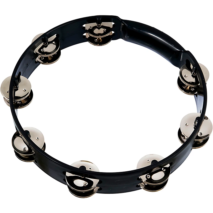 LP Aspire Tambourine 10 in. Black