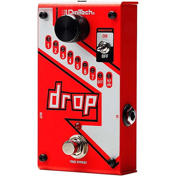 DigiTech Drop Polyphonic Drop Tune Pitch Shifter Guitar Effects Pedal