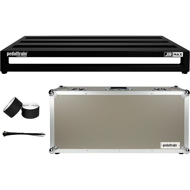 Pedaltrain JR MAX Pedalboard with Tour Case Large Black