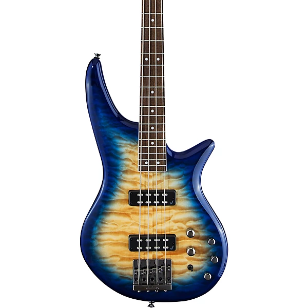 JS Series Spectra Bass JS3Q Amber Blue Burst