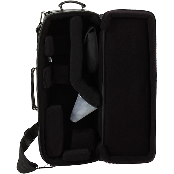 Compact Curved Soprano with Removable Neck Gig Bag Leather