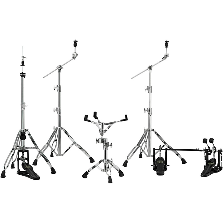 Armory Series HP8005 DP 5 Piece Hardware Pack with Double Pedal Chrome
