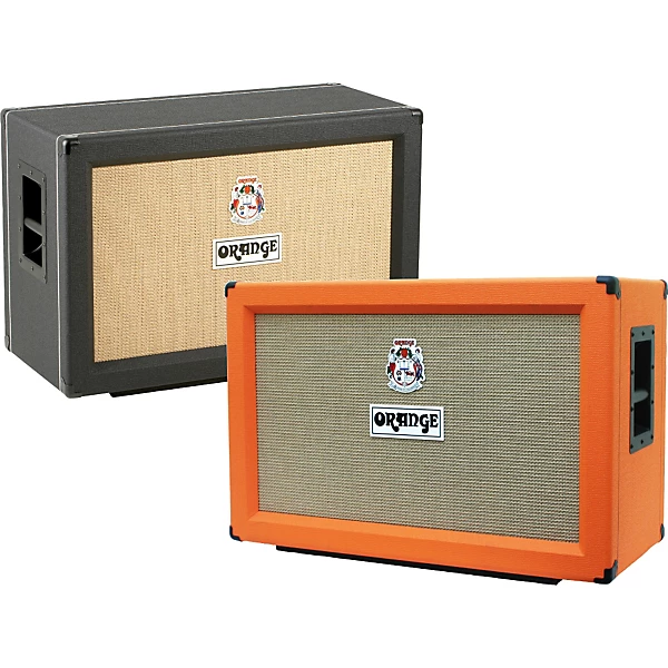 Orange Amplifiers PPC Series PPC212 C 120W 2x12 Closed Back Guitar Speaker Cabinet Orange Straight