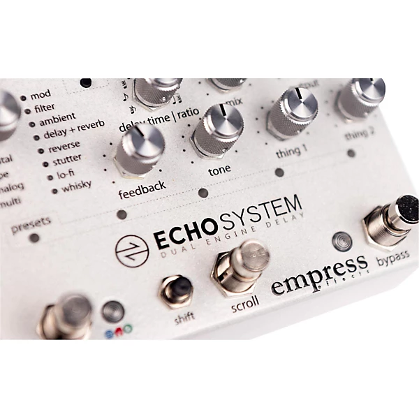 Empress Effects Echosystem Dual Delay Effects Pedal