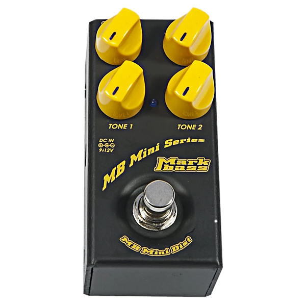 Markbass MB Mini Dist Compact Bass Distortion Effects Pedal Level 1 H88909004000000.gc