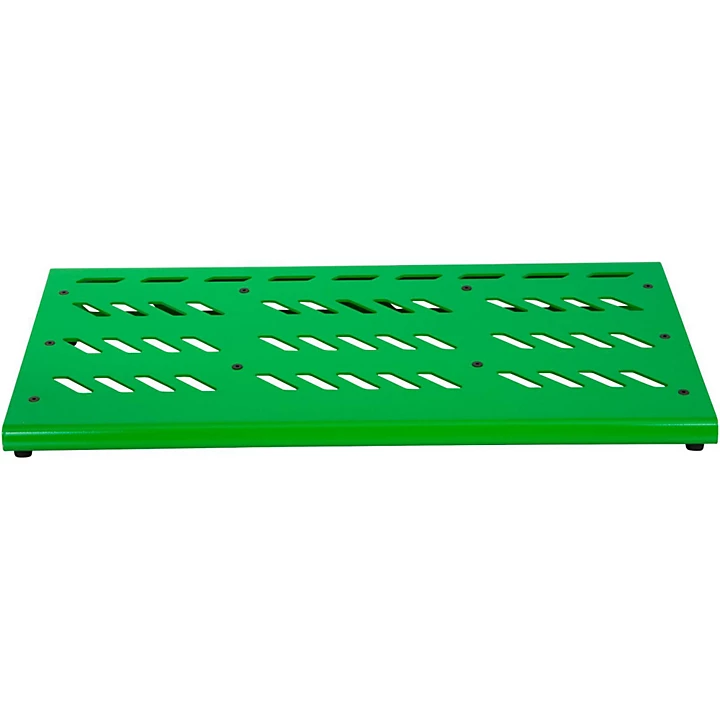 Green Aluminum Pedal Board XL w Carry Bag