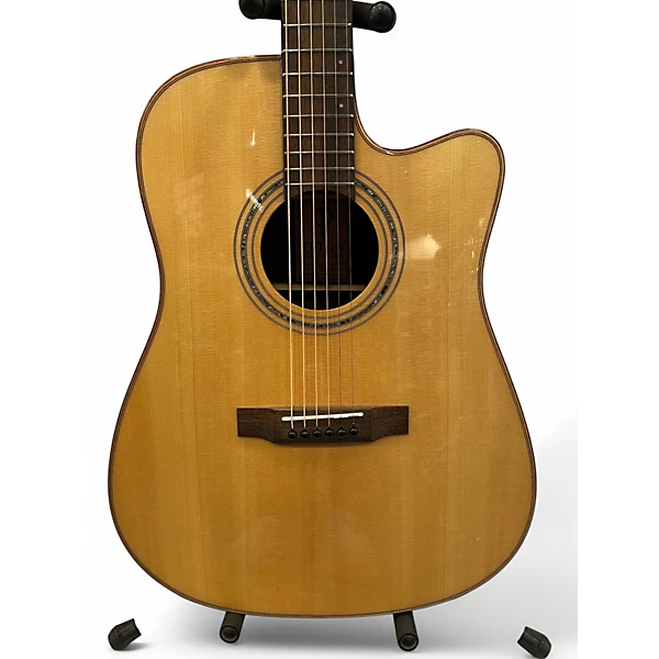 Used Teton STS160ZICENT Natural Acoustic Electric Guitar