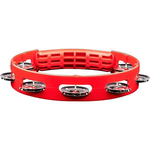 MEINL Headliner Series Single Row Tour Tambourine, 8 in. Red