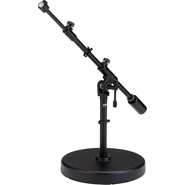 TAMA Iron Works Studio Round Base Extra Low Profile Telescoping Boom Stand Level 1 Black J29977004001000.gc
