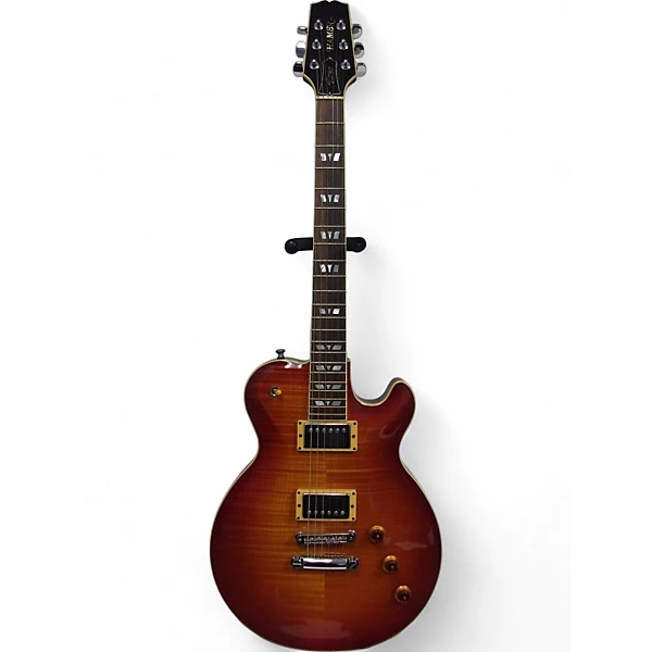 Vintage 2000s Hamer Monaco Super Pro Cherry Sunburst Solid Body Electric Guitar