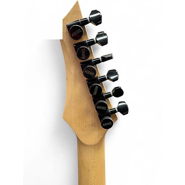 Used Kiesel Vanquish Trans Blue Fade Solid Body Electric Guitar