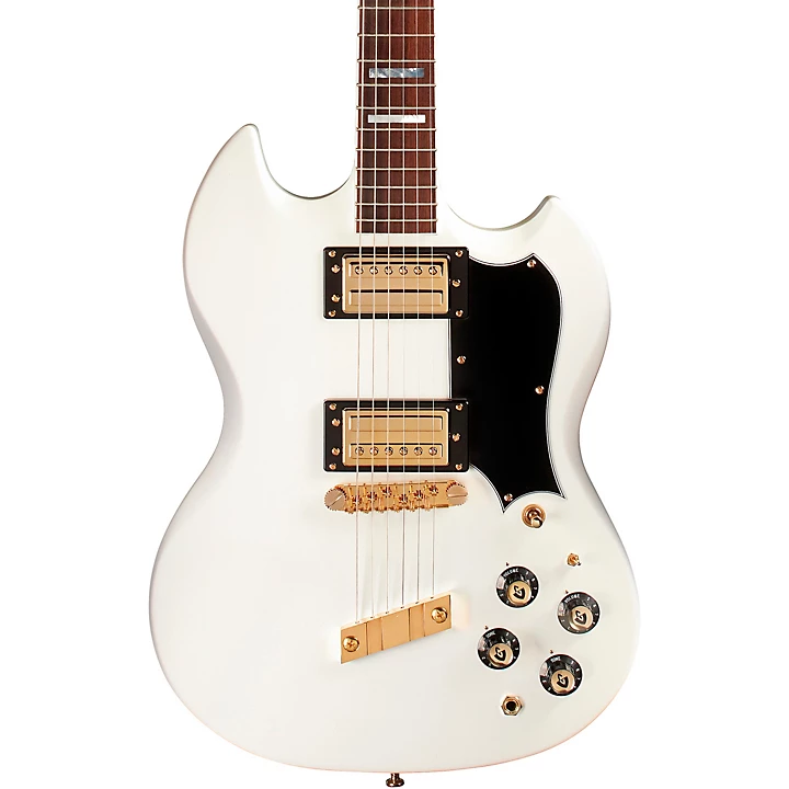 Guild USA Artist Edition S 100 Polara Kim Thayil Limited Electric Guitar White