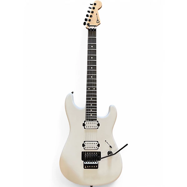 Used Charvel Jim Root Signature Pro Mod San Dimas Style 1 SATIN WHITE Solid Body Electric Guitar