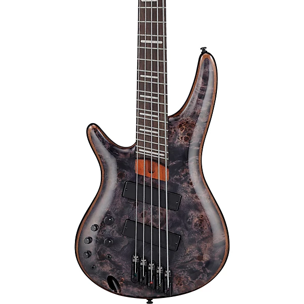 Ibanez Left Handed SRMS805L 5 String Multi Scale Electric Bass Guitar Deep Twilight