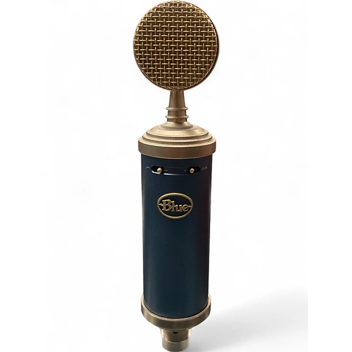 Blue Used Blue Baby Bottle Condenser Microphone
