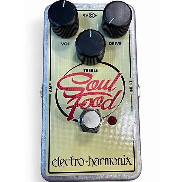Used Electro Harmonix Soul Food Overdrive Effect Pedal