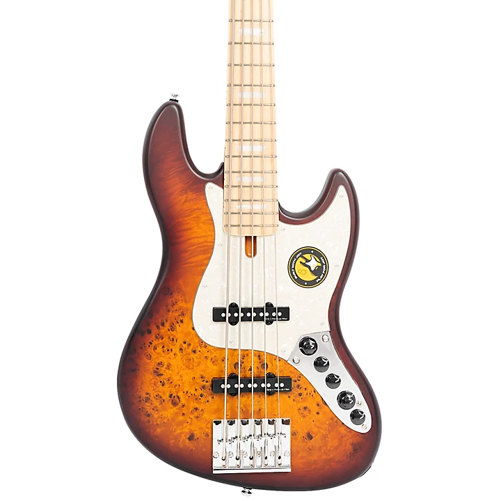 Sire Marcus Miller V7 Swamp Ash Reissue 5 String Electric Bass Tobacco Sunburst Satin