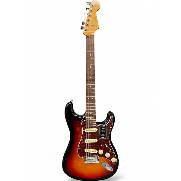 Used Fender AMERICAN PROFESSIONAL II STRATOCASTER 3 Color Sunburst Solid Body Electric Guitar
