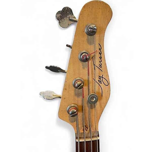 Used Jay Turser P Style Green Electric Bass Guitar