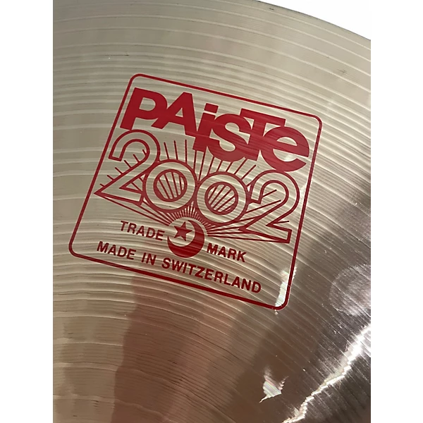 Paiste Used Paiste 20in 2002 Ride Cymbal