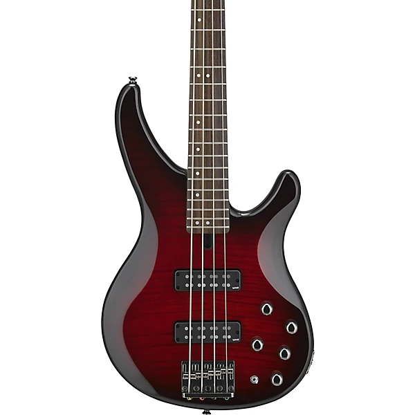 Yamaha TRBX604 Electric Bass Guitar Dark Red Burst