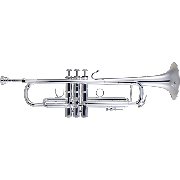 180 Stradivarius 37 Bell Series Professional Bb Trumpet with Reverse Leadpipe Silver plated Yellow Brass Bell