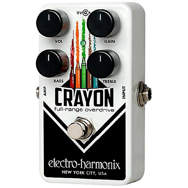 Electro Harmonix CRAYON Full Range Overdrive Effects Pedal