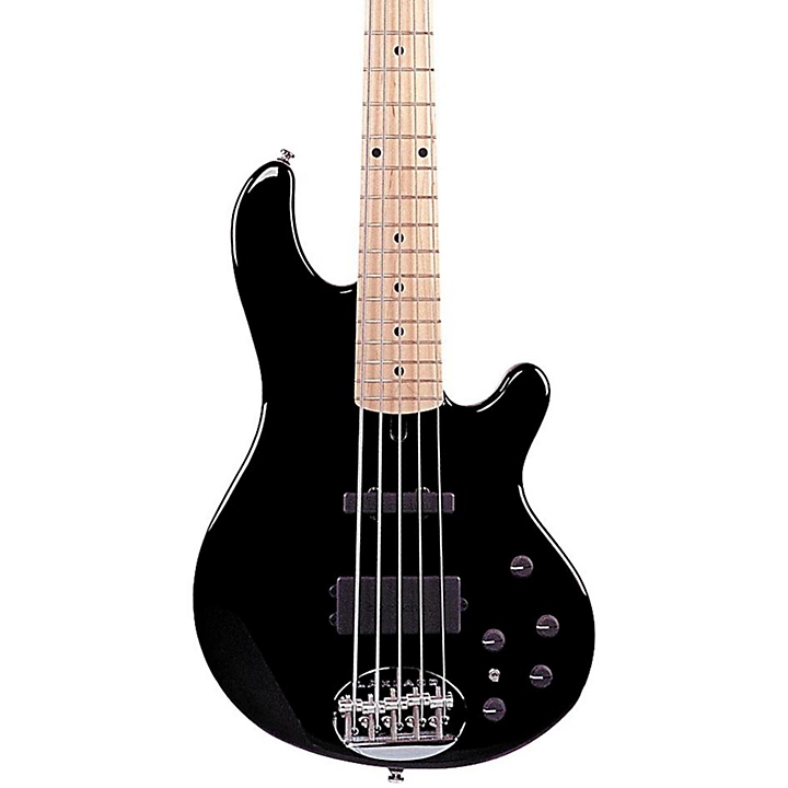 Skyline 55 02 5 String Bass Black Maple Fretboard