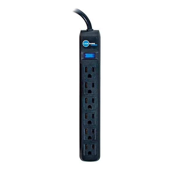 Power Strip with 4 Ft Cord