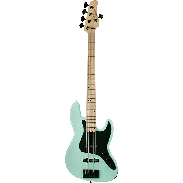 J 5 Maple Fingerboard 5 String Bass Sea Foam Green