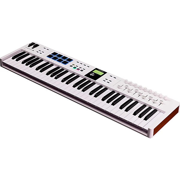 KeyLab Essential 61 mk3 Keyboard Controller With Universal Sustain Pedal White