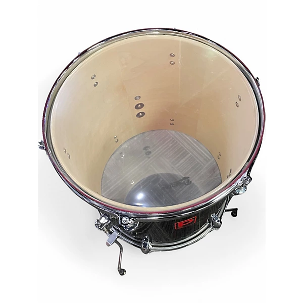 Premier Used Premier 4 Piece REVOLUTION BLACK Drum Kit.gc