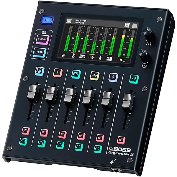 BOSS Gigcaster 5 Streaming Mixer Level 1 M02742004000000.gc