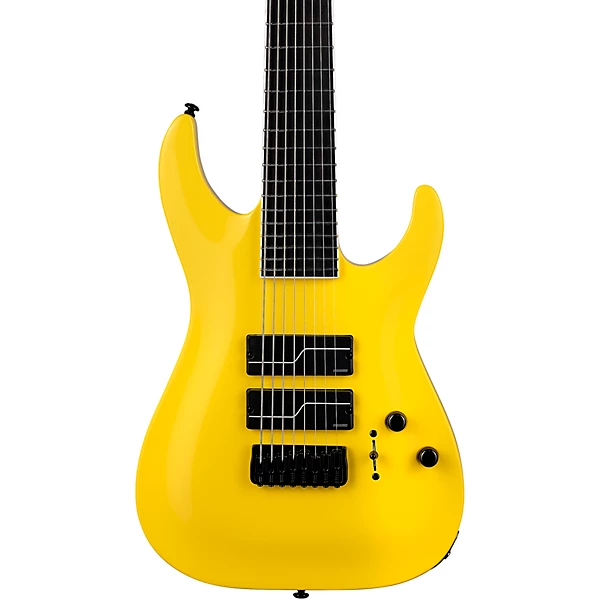 ESP LTD Stephen Carpenter SC 608 8 String Baritone Electric Guitar Yellow
