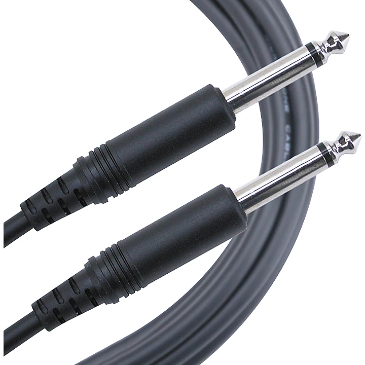 Pure Patch 1 4 Plug to 1 4 Mono Hi Definition Patch Cable 10 ft
