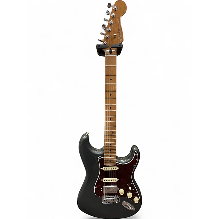Used Fender LIMITED EDITION Player Plus Stratocaster Plus Top HSS CHARCOAL FROST METALLIC Solid Body Electric Guitar