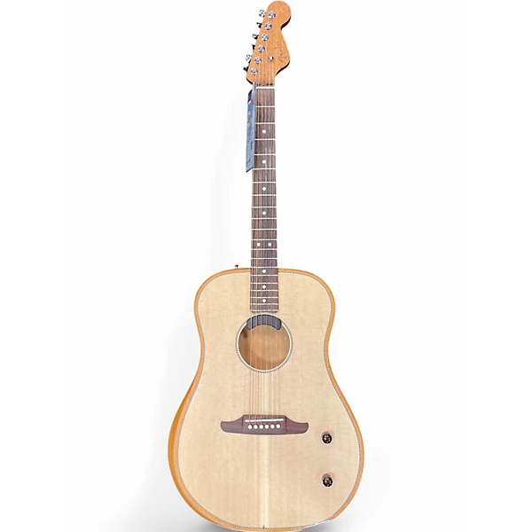 Fender Used Fender acoustasonic highway series Natural Acoustic Electric Guitar.gc