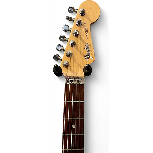 Used Fender Contemporary Stratocaster Black Solid Body Electric Guitar