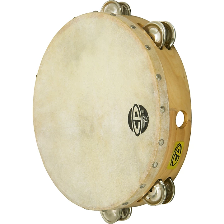 CP380 Tambourine Double Row 10 in