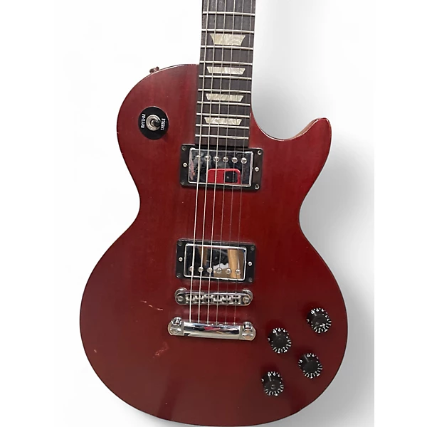 Used Gibson LPJ Worn Cherry Solid Body Electric Guitar