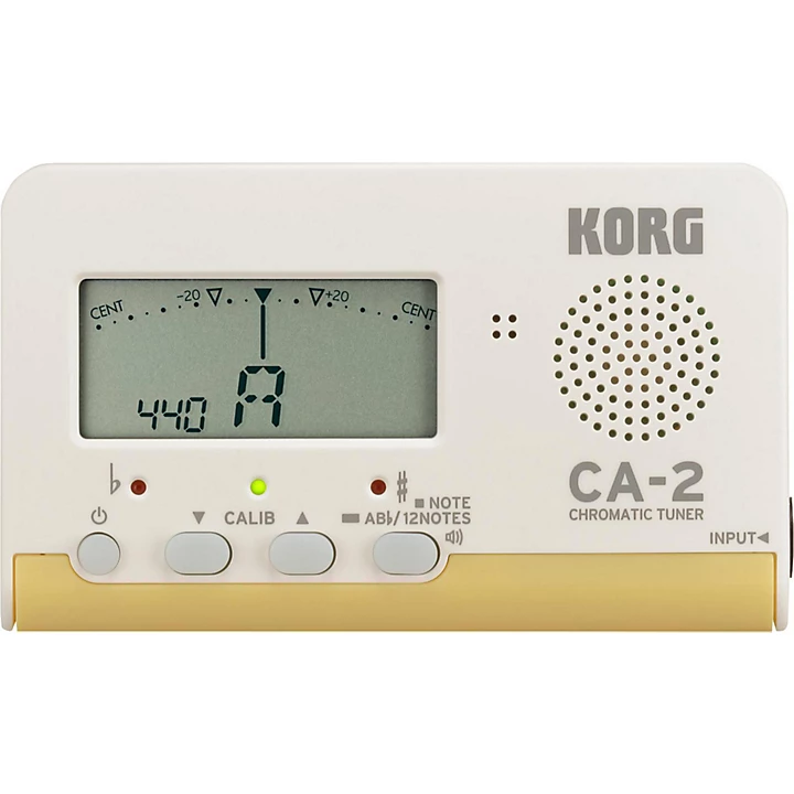 CA 2 Chromatic Tuner White