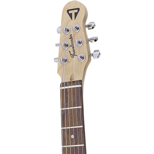Traveler Guitar Travelcaster Deluxe Electric Travel Guitar Fiesta Red