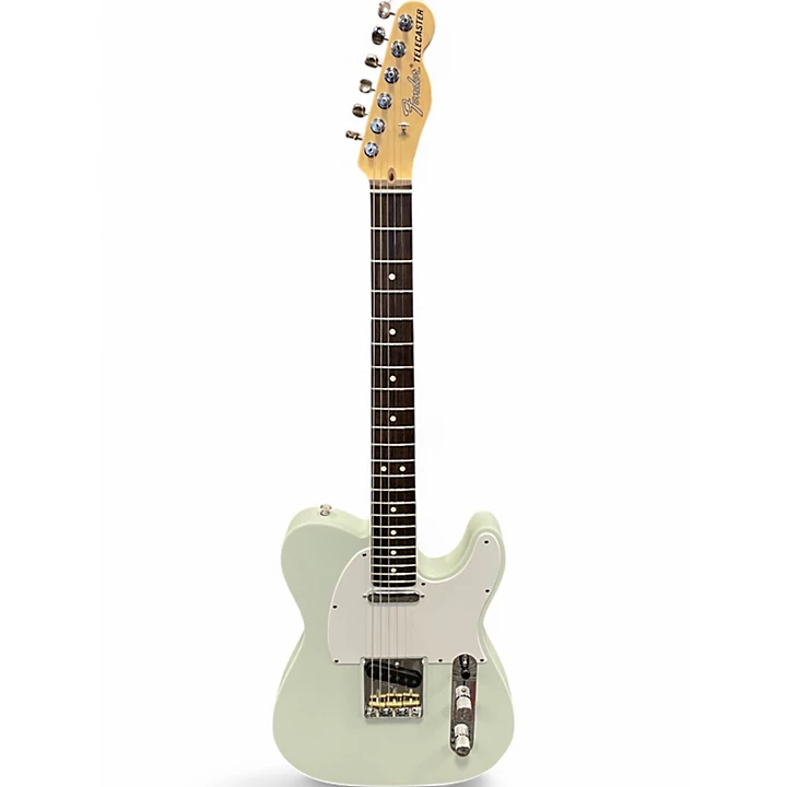 Used Fender American Performer Telecaster Seafoam Green Solid Body Electric Guitar