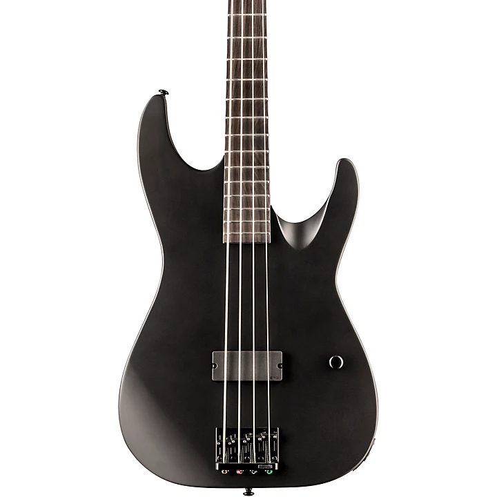 M 4 Black Metal Electric Bass Black Satin