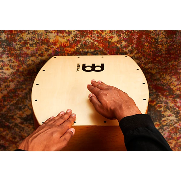 MEINL Arch Bass Snare Cajon with Maple Frontplate Super Natural