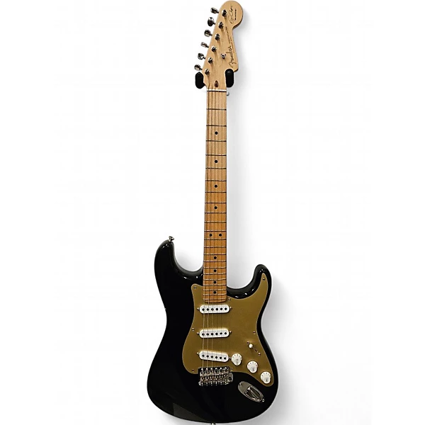 Used 2013 Fender Artist Series Eric Clapton Stratocaster BLACK Solid Body Electric Guitar