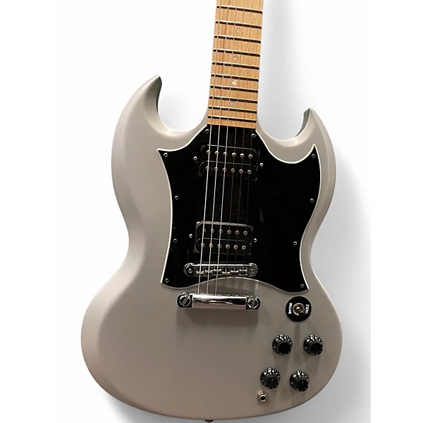 Used 2009 Gibson Limited Edition SG Metallic Silver Solid Body Electric Guitar